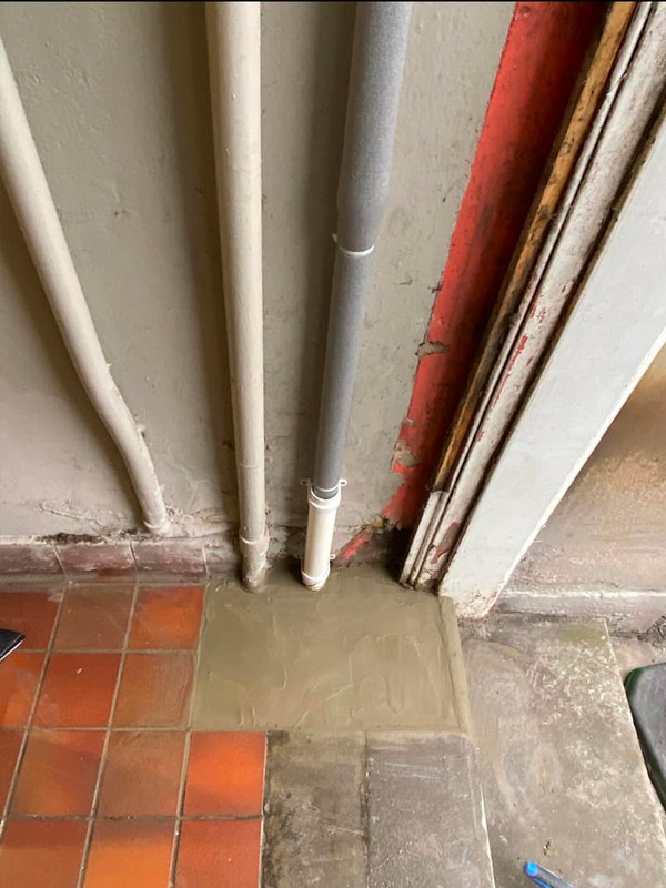 Emergency Stair Pipe Repair, Edinburgh